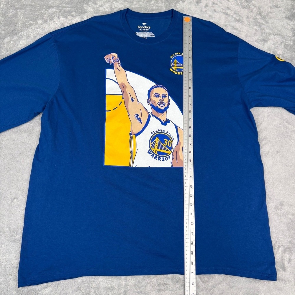 Golden State Warriors‎ Fanatics NBA T-Shirt Long Sleeve 3XL - Picture 6 of 12